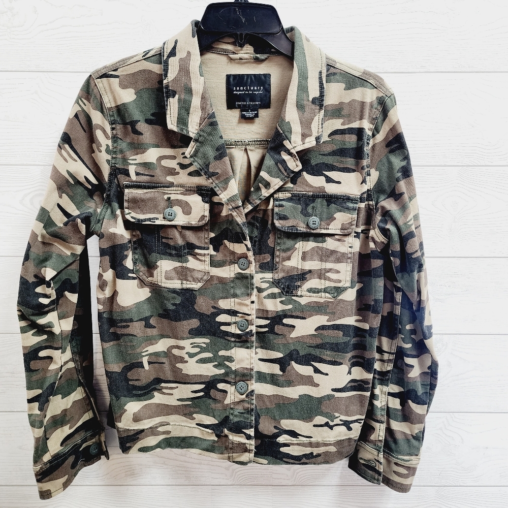 Sanctuary Camo Jacket